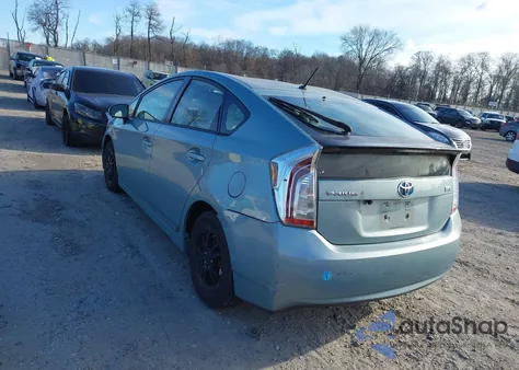 2013 Toyota Prius Two из США, поврежденный, VIN JTDKN3DU0D1642985